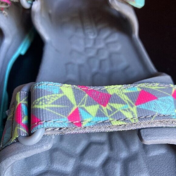 Merrell Junior Older Kids Comfortable Hydro Drift Sandals - Grey - Picture 3 of 4